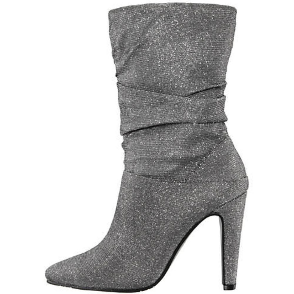 NINA Metallic Heeled Boots